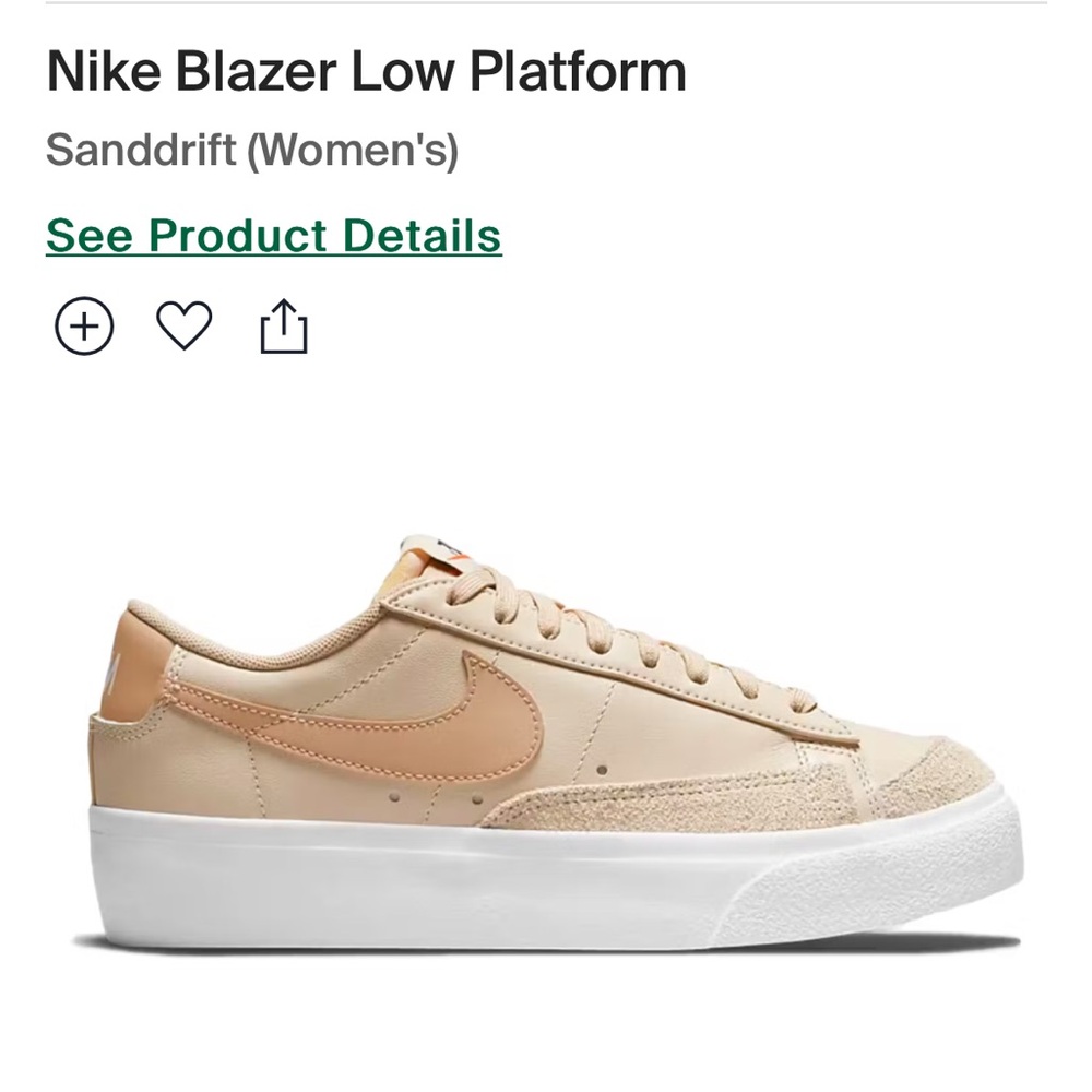 Nike Blazer Low Platform